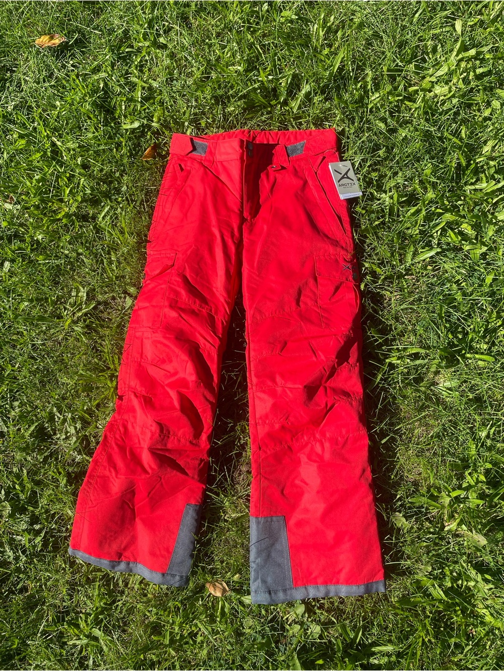 NWT Arctix Kids 8K Red Snow/Ski Pants with Reinforced Cuffs